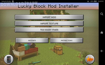 lucky block mod minecraft pe