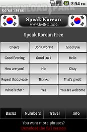 speak korean free