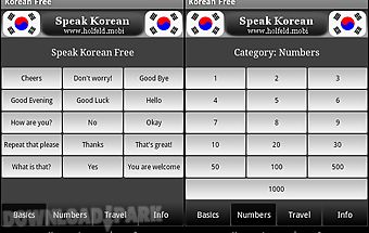 Speak korean free