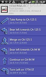 truck gps route navigation