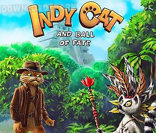 indy cat and ball of fate: match 3