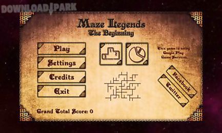 maze legends the beginning