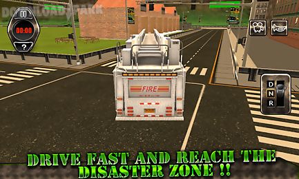 extreme rescue fire truck 3d