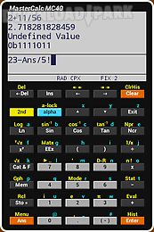 mc40 scientific calculator