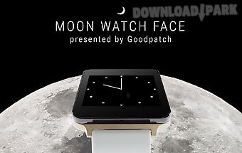 Moon watch face android wear