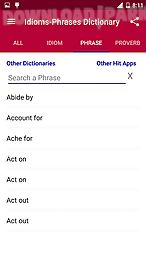 offline idioms dictionary