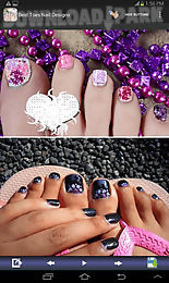 best toes nail designs
