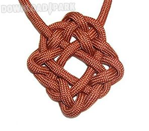 macrame knots tying nylon cord
