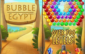 Egypt pop bubble shooter