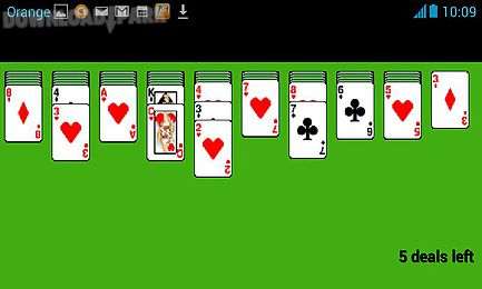 solitaire classic card game