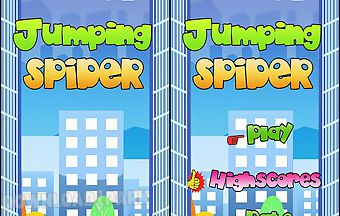 Spider jump man. jumping spider