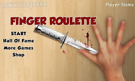finger roulette (knife game)