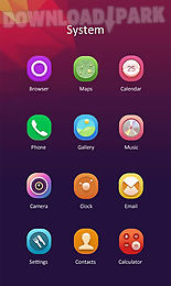 glorious theme - zero launcher
