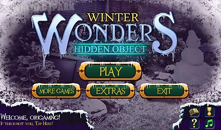 hidden object - winter wonders