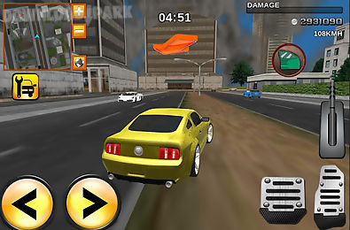 crime race car drivers 3d