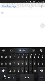 finnish for go keyboard- emoji