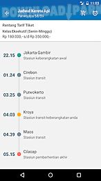 jadwalka kereta api indonesia