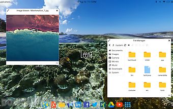 Leena desktop ui (multiwindow)