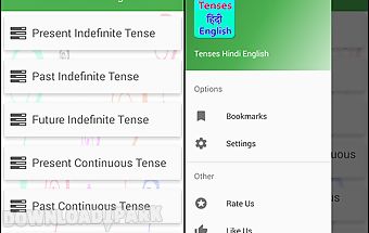 Tenses hindi- english