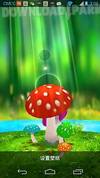 mushrooms 3d live wallpaper