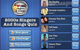 2000s singers and songs quiz fre..