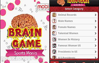 Brain game sports mania