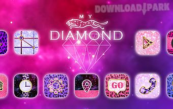 My diamond go launcher theme