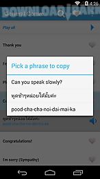 learn thai - phrasebook