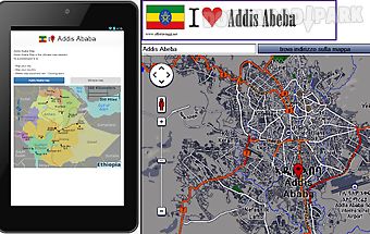 Addis ababa map