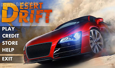 car drift desert