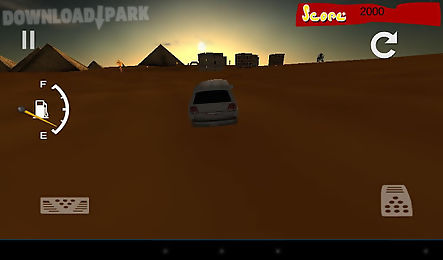 car drift desert