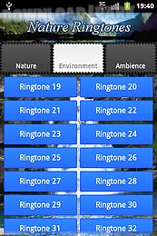 ringtones and sounds of nature