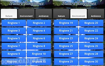 Ringtones and sounds of nature