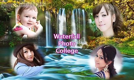 waterfall photo collage frames