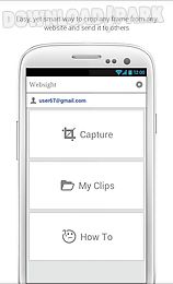 web clipper - capture snapshot