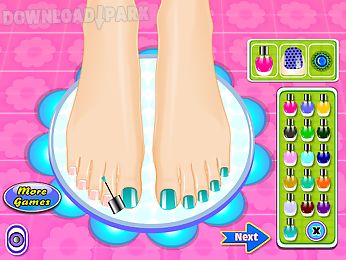 beauty salon nail games