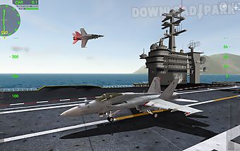 F18 carrier landing lite