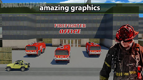 firefighter emergency truck