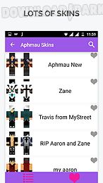 skins for minecraft - aphmau