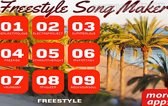Freestyle free music maker app