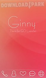 ginny go launcher theme