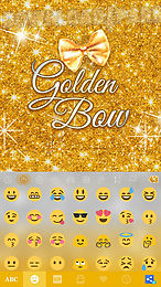 glitter gold emoji keyboard