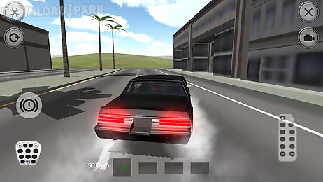 speed muscle car driver