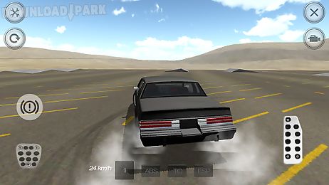speed muscle car driver