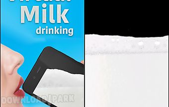Virtual milk drinking