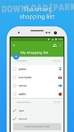 smart shopping list - listonic