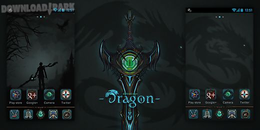 dragon go launcher theme