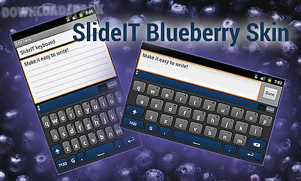 slideit blueberry skin