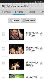 slideshow video editor