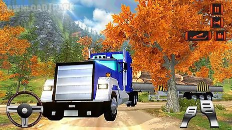 off road hill drive: cargo truck